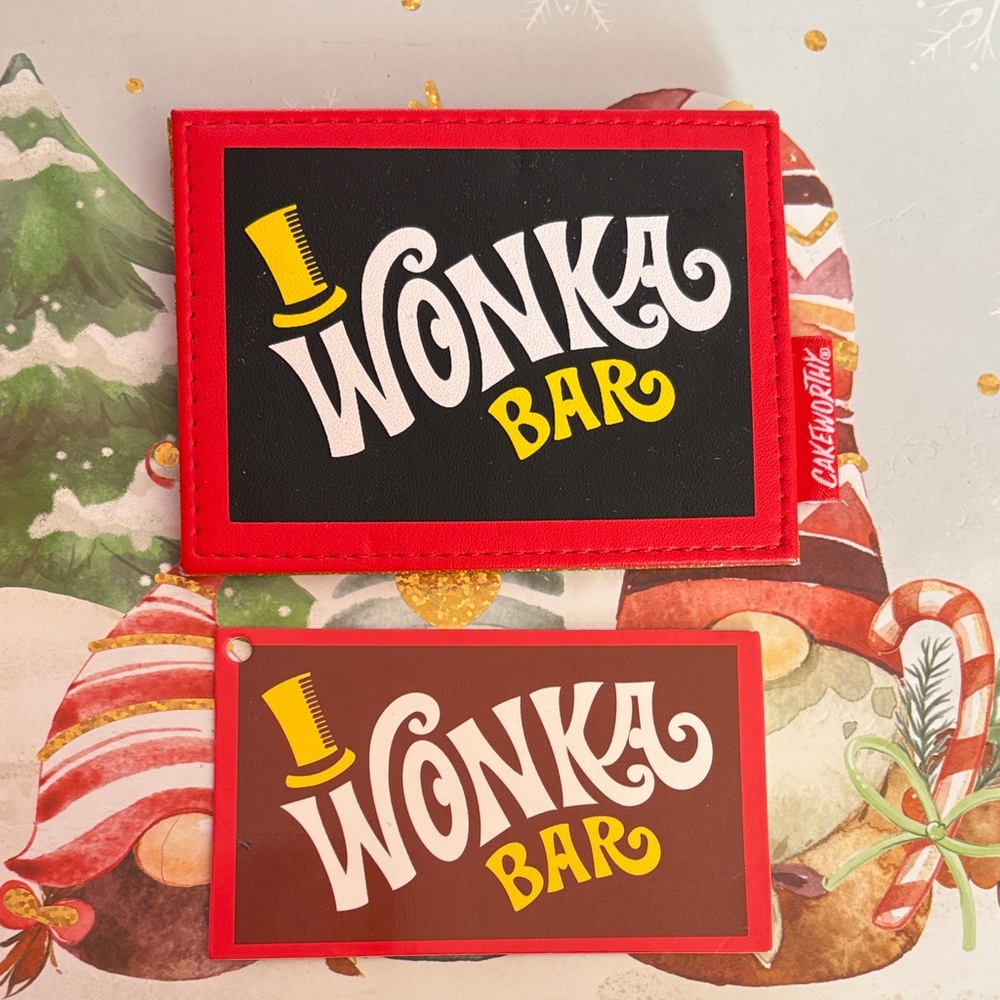 Bar Red and Black Wallet